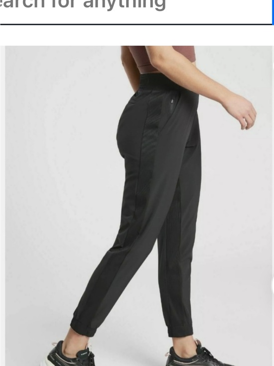 Athleta Pants - Athleta Brooklyn Lined Joggers Black size 14 Petite
